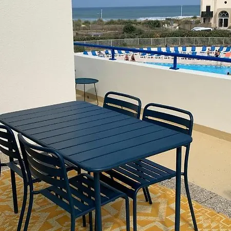Bleu Marine Vue Ocean, 2 Chambres, Terrasse 30M2, Parking Privatif Et Piscine En Ete Lacanau Exterior foto