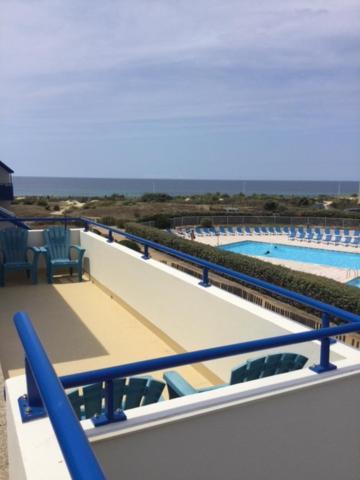 Bleu Marine Vue Ocean, 2 Chambres, Terrasse 30m2, Parking Privatif Et Piscine En Ete Apartment *