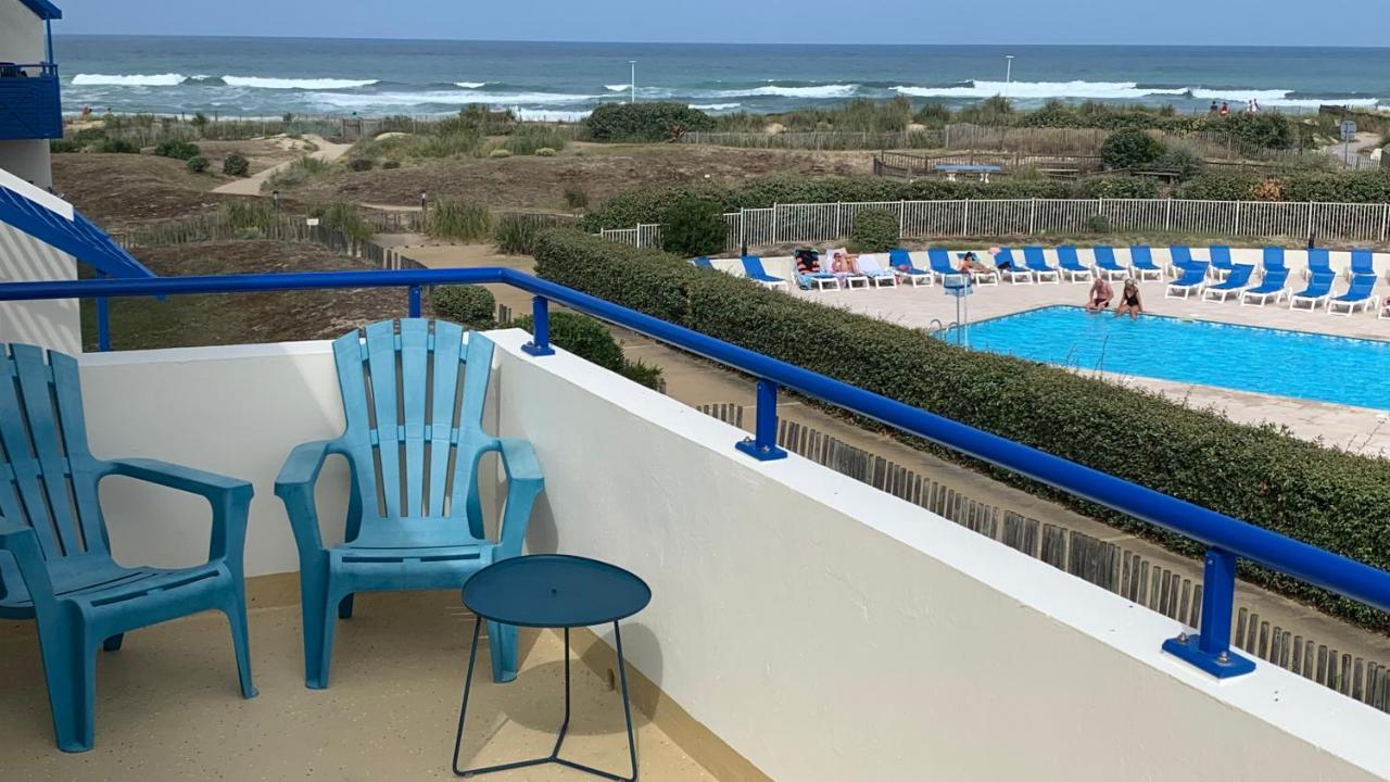Bleu Marine Vue Ocean, 2 Chambres, Terrasse 30m2, Parking Privatif Et Piscine En Ete * Lacanau